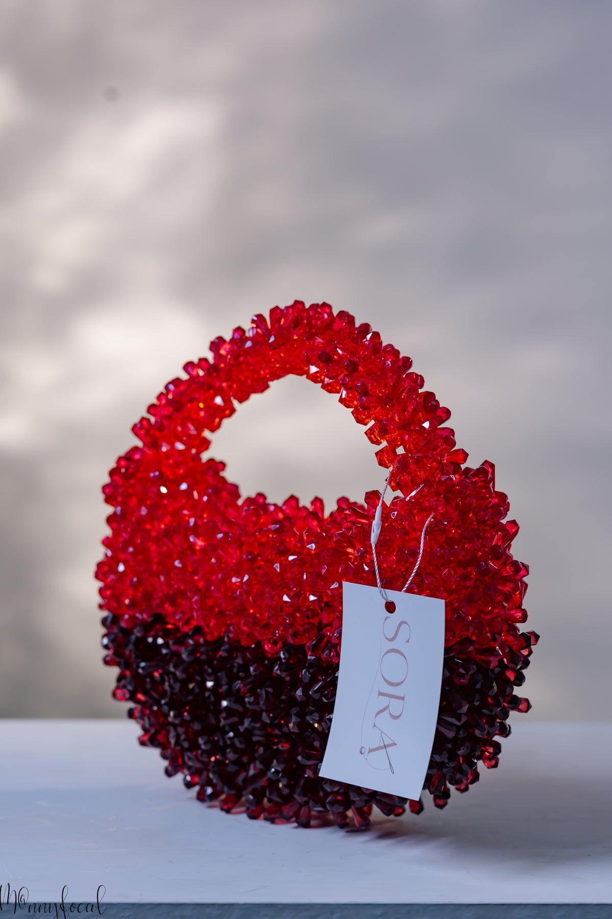 Ruby - Handmade Beaded Bag