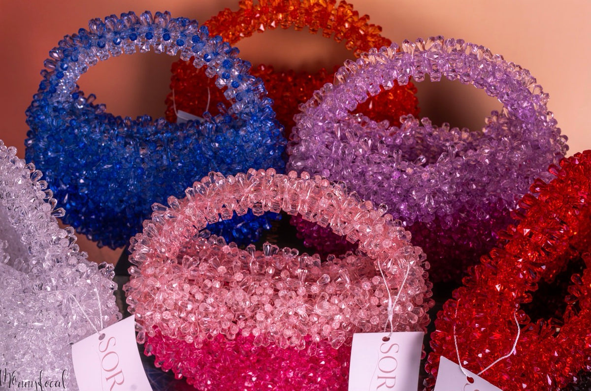 Malone - Handmade Beaded Bag